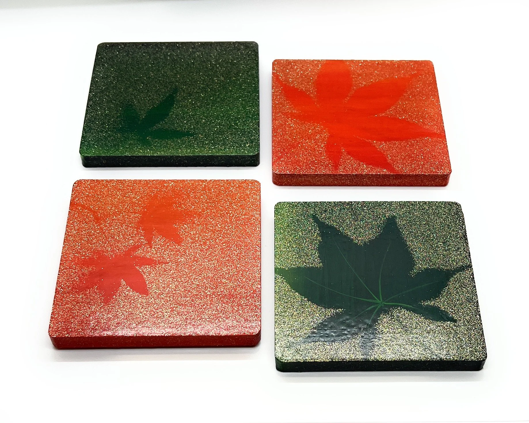 Handmade Designer Fall Home Decor Coasters