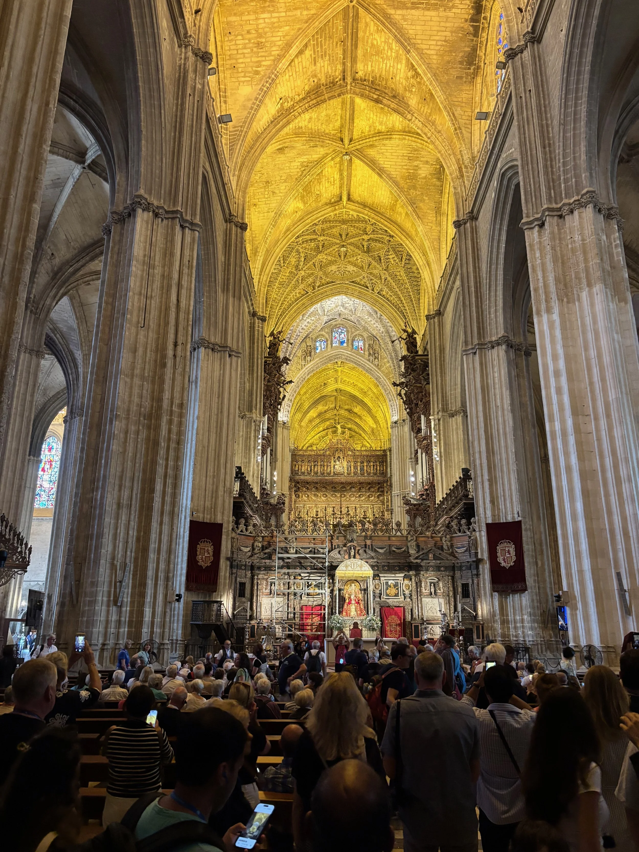 Interior of the Seville Cathedral
