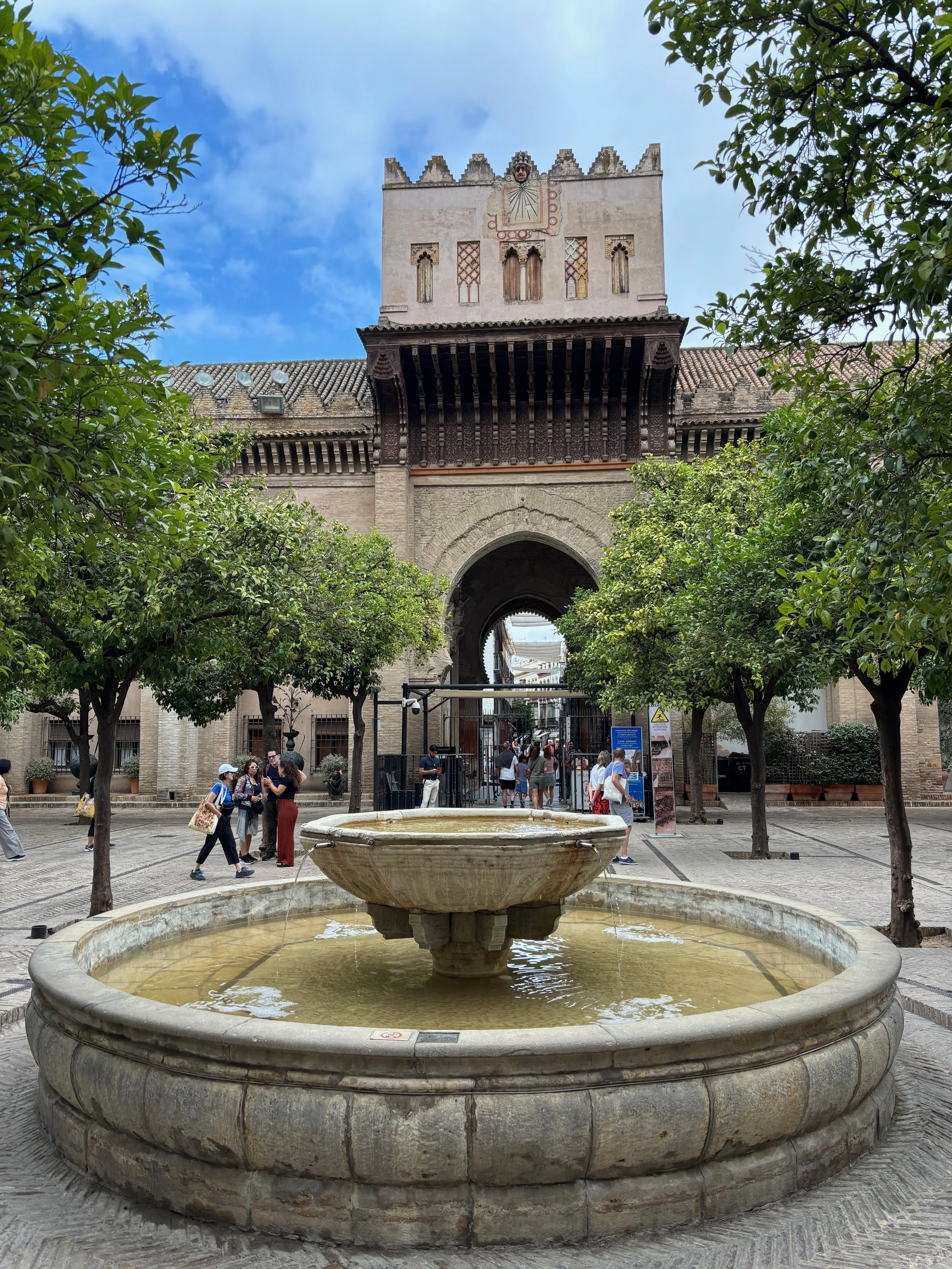 Courtyard of Seville Cathedral