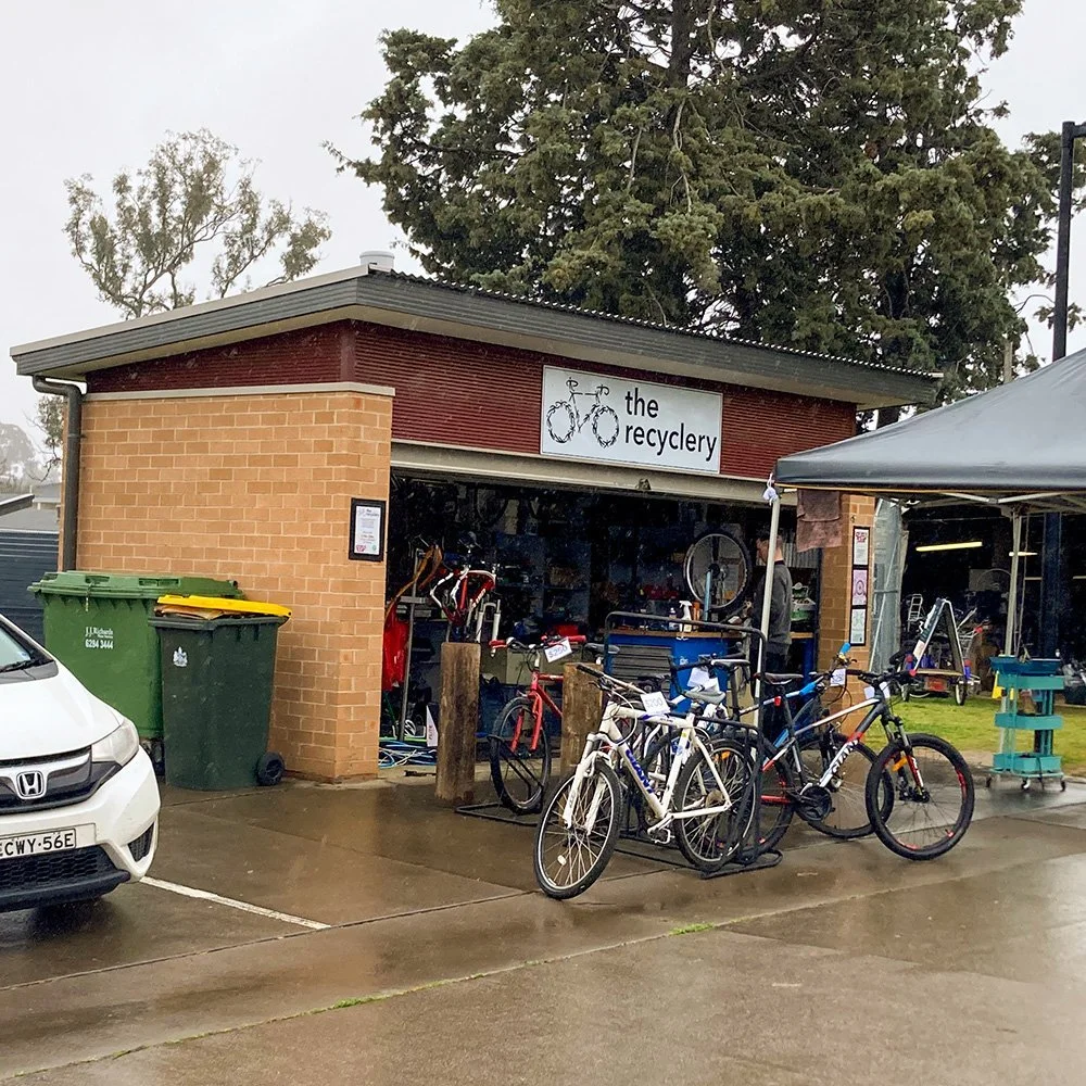 New bike repair shed