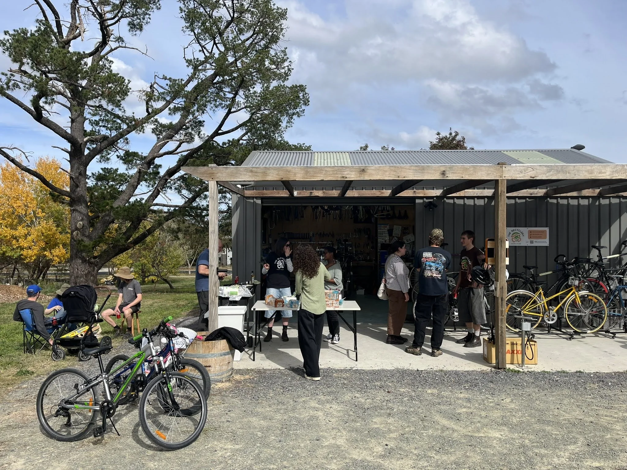 Recyclery community bbq