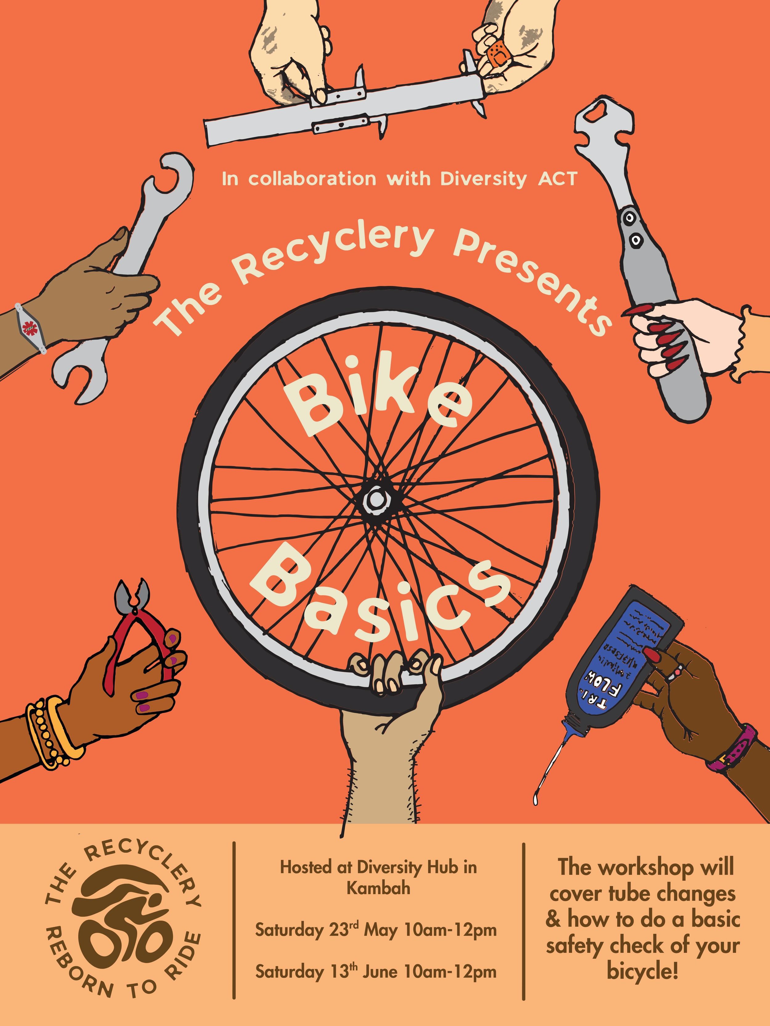 Do you have a bike you want tune-up? Do you want to learn to fix a flat tire? Do you live in South Canberra and struggle to make it to The Recyclery? Then we have just the program for you!
 
The Recyclery&rsquo;s new Bike Basics program in collaborat