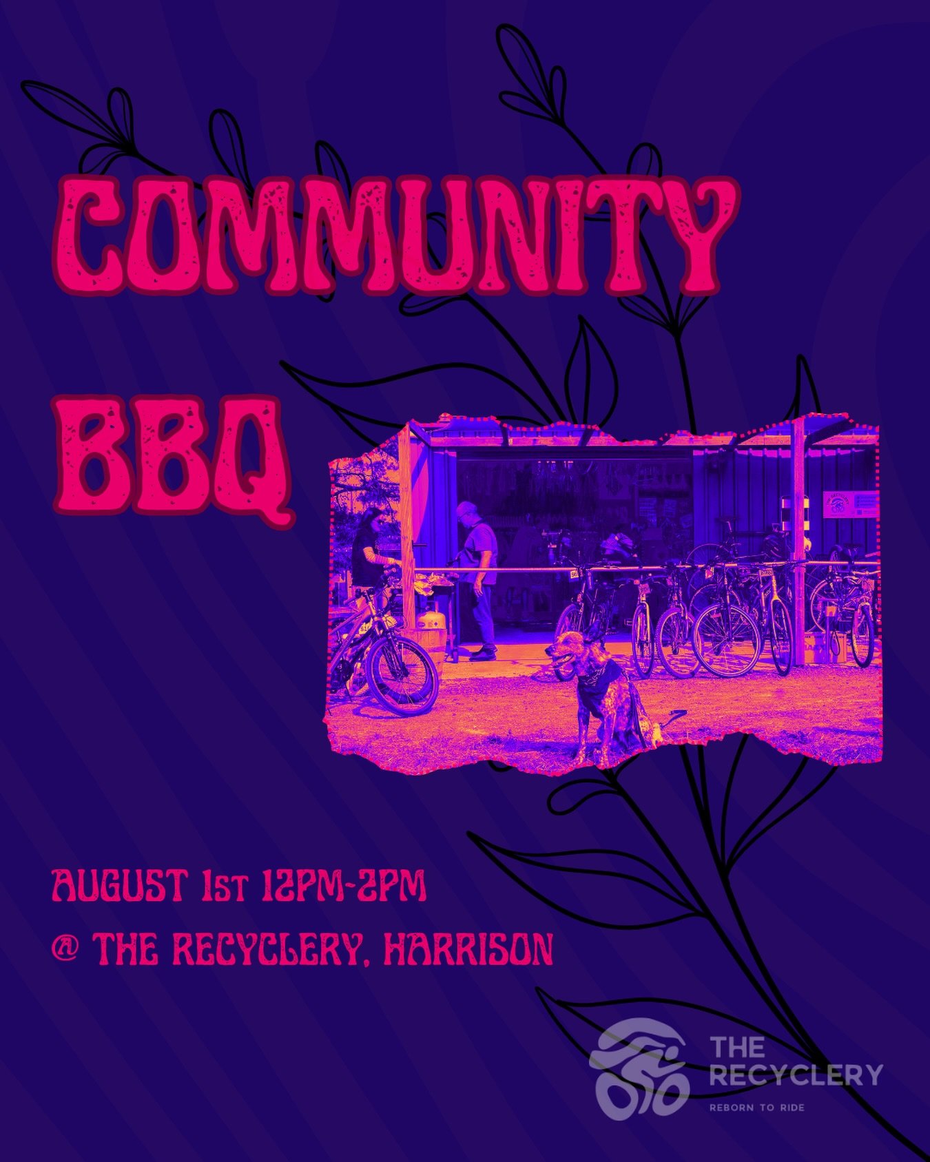 FREE COMMUNITY BBQ THIS SATURDAY. COME CELEBRATE THE COMMUNITY. LOTS OF SAUSAGES AND LOTS OF GOOD VIBES