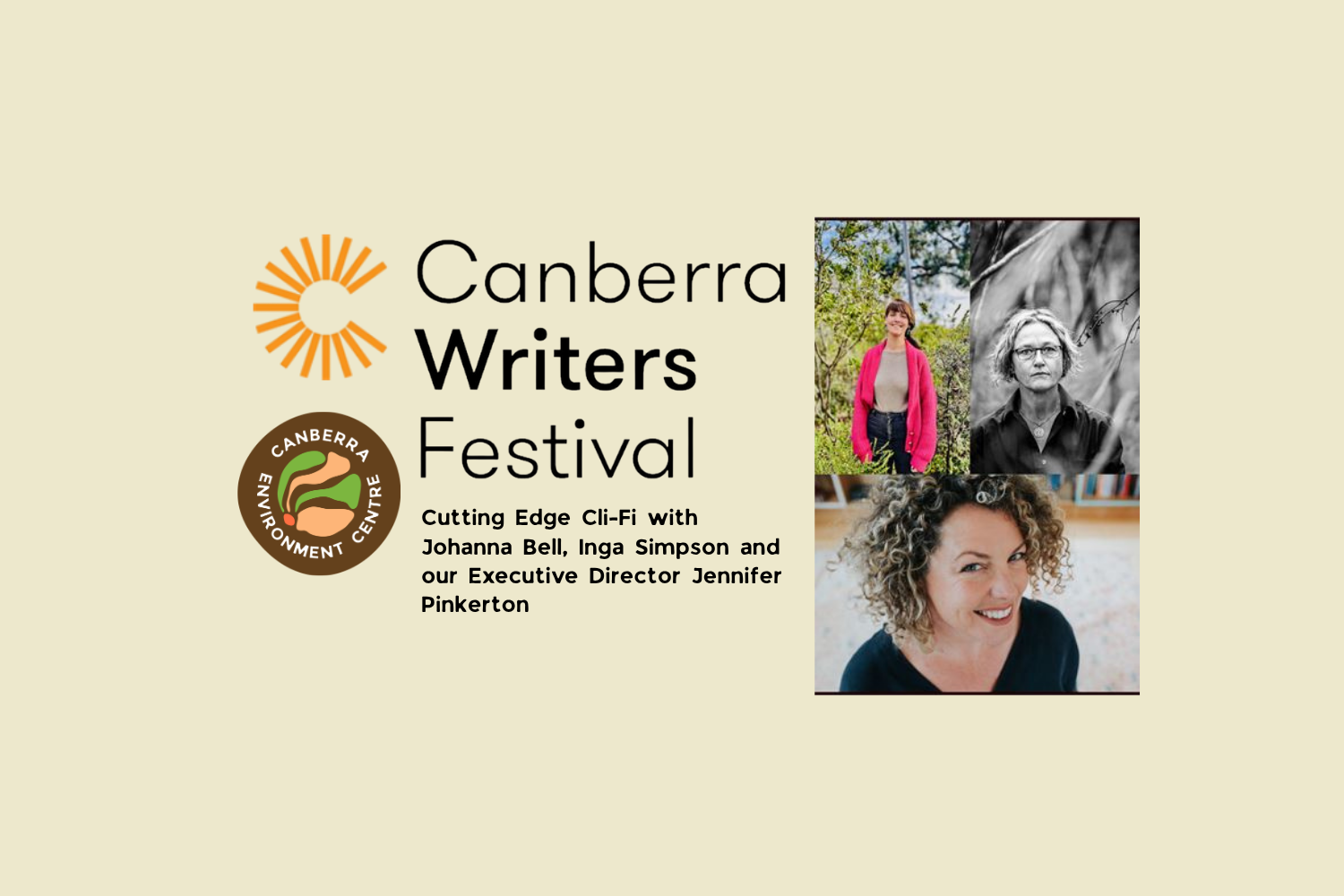 Canberra Writers Festival - Cutting Edge Cli-Fi 