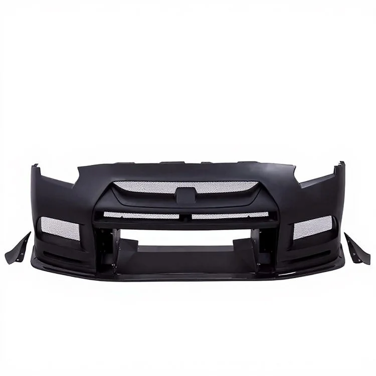 T Racing Style Carbon Fiber Front Bumper – Nissan GT-R R35 (2008 - 2016) CBA / DBA