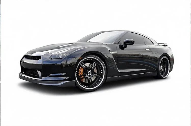 OEM Style Matte Carbon Fiber Side Skirts – Nissan GT-R R35 (2008–2016) CBA / DBA