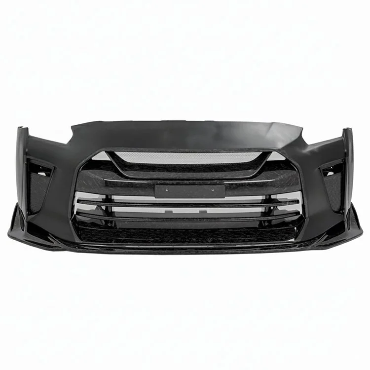 Top Secret Style Forged Carbon Front Bumper & Lip – Nissan GT-R R35 (2008 – 2016 CBA / DBA)
