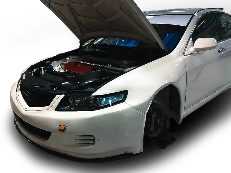 WTCC Type Front Wide Fender – Honda Accord Euro CL7 CL9 (2005–2008) FL