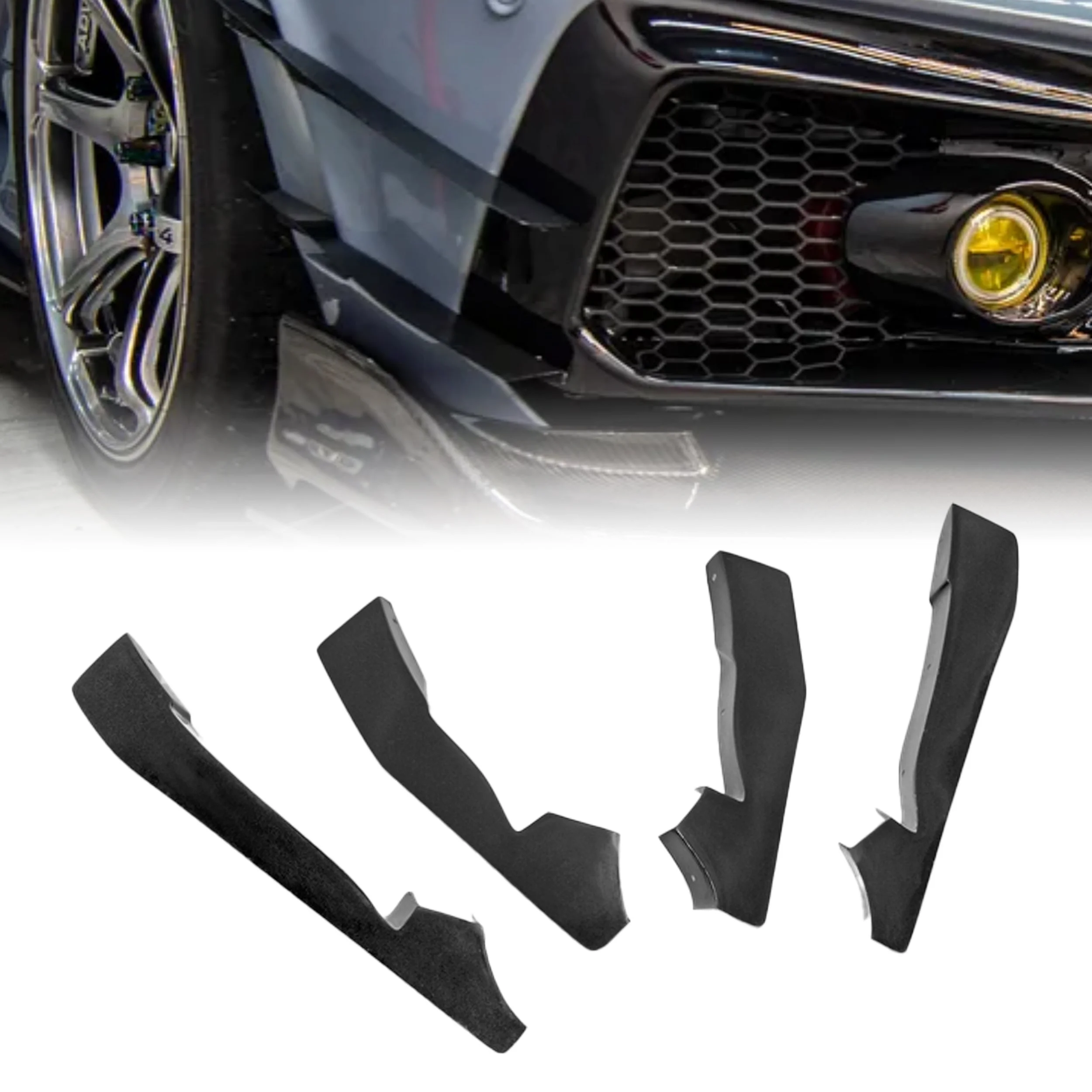 Varis-2 Front Canard – Honda Civic Type R FK8 (2017–2021)