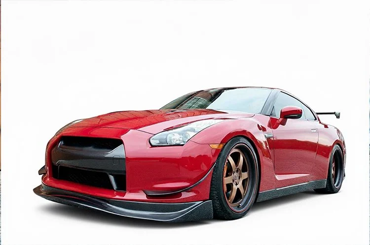 Amuse Style Carbon Fiber Front Lip – Nissan GT-R R35 (2008 - 2016) CBA / DBA