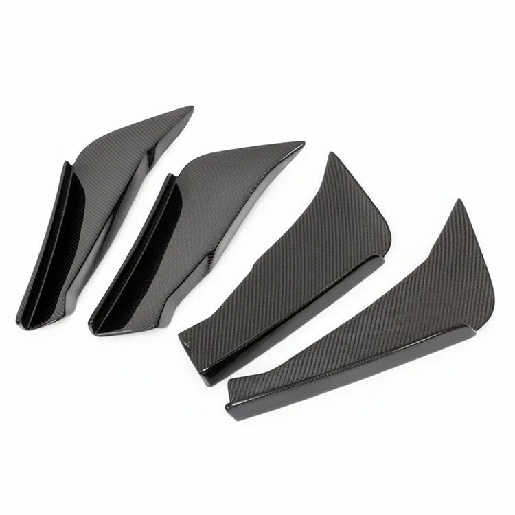 Liberty Walk Performance Type 2 Style Carbon Fiber Front Canards – Nissan GT-R R35 (2008 - 2016) CBA / DBA