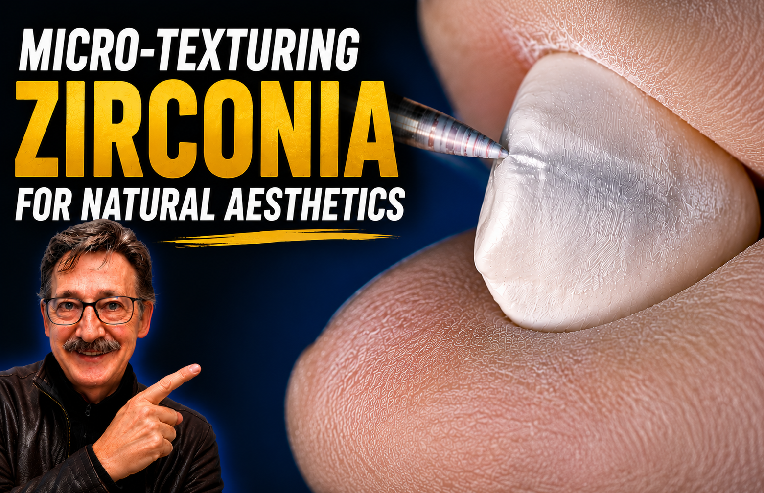 Creating Natural Surface Anatomy in Modern Zirconia