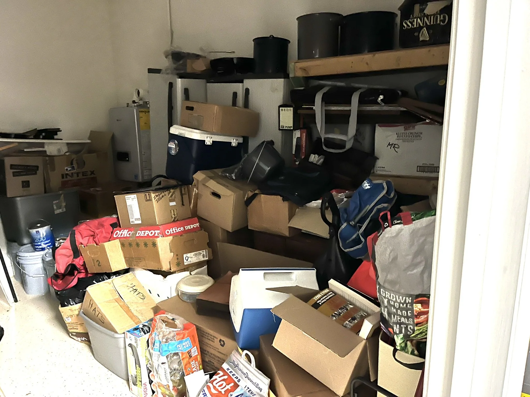 Decluttering from Catching-it-all