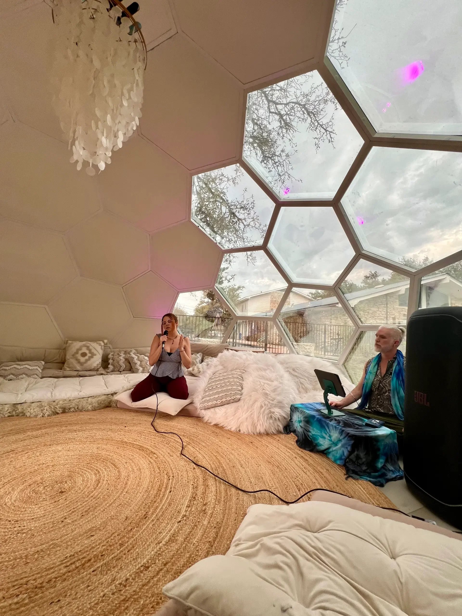 Medicine Waves:  Mother Earth in the Dome