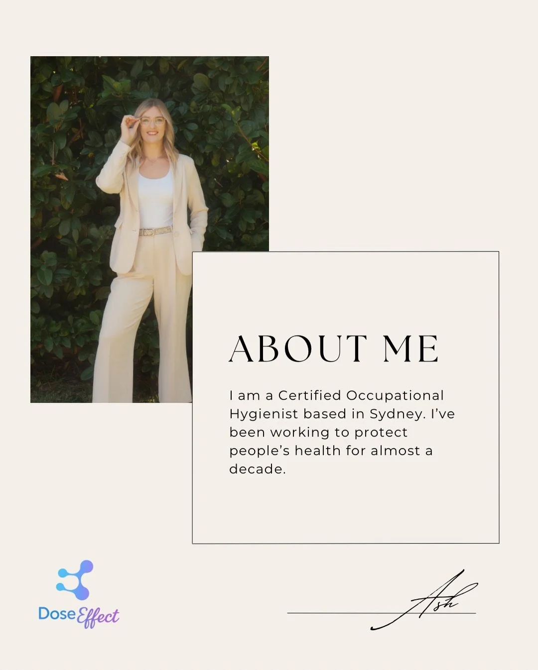 Here&rsquo;s a peep behind the curtain of DoseEffect 👀

DoseEffect was created from years of experience, curiosity and a strong belief that knowledge should be accessible, and connection should feel human. 

Welcome, I&rsquo;m so glad you&rsquo;re h