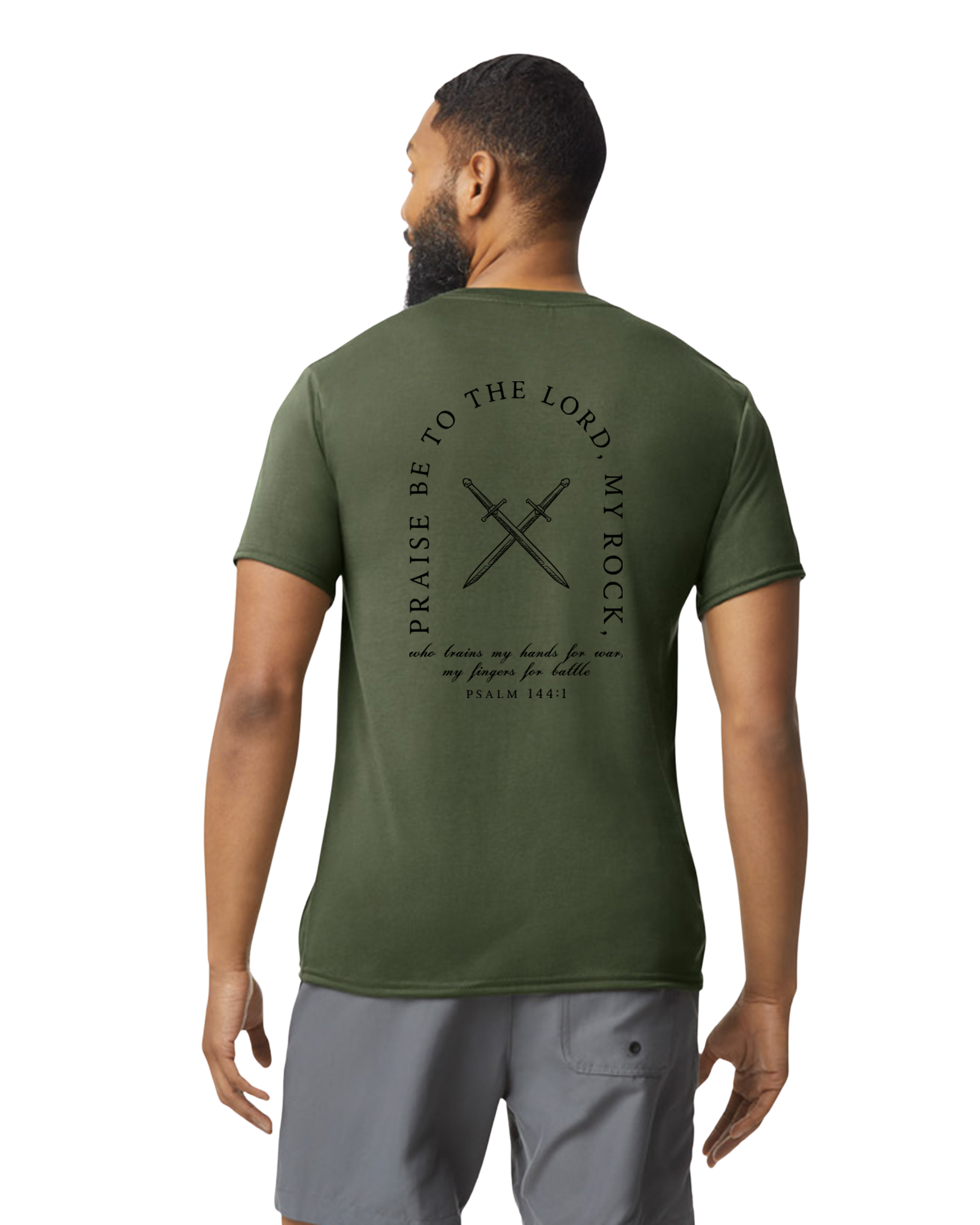 Men Olive Tee Back.png