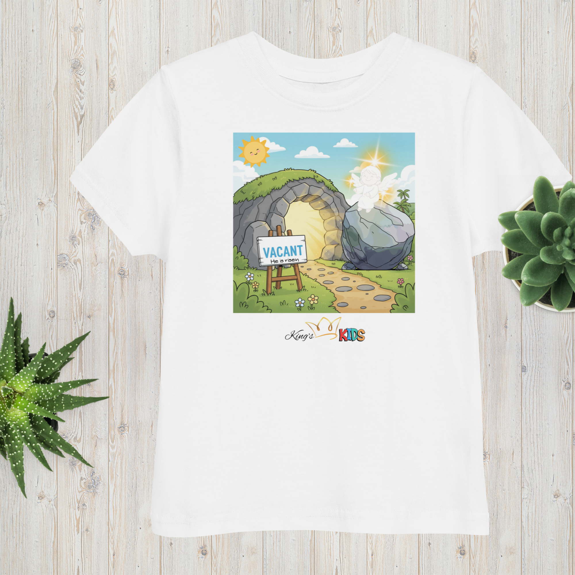 He is Risen Toddler Tee (Unisex)
