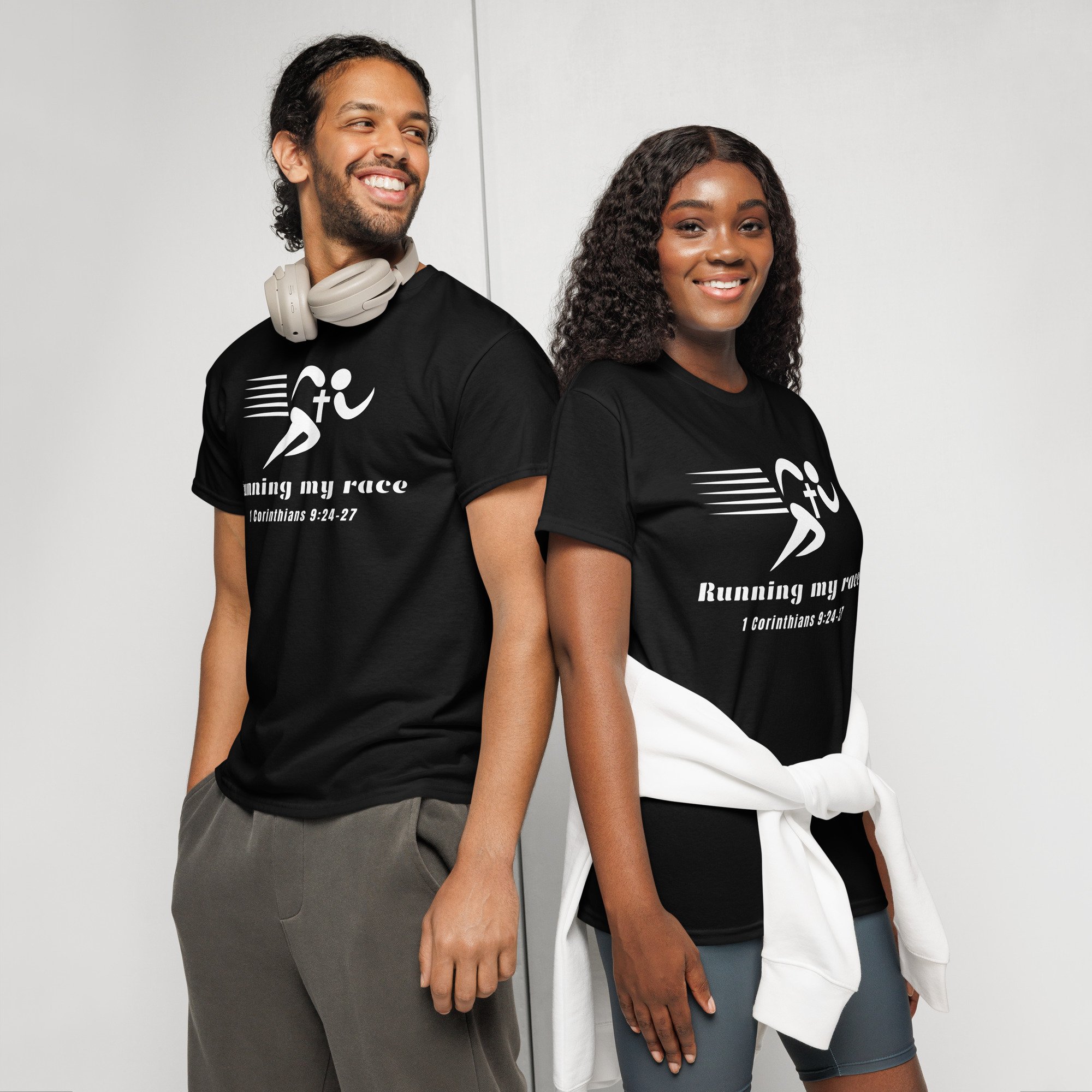 Running My Race Sport Tee (Unisex)