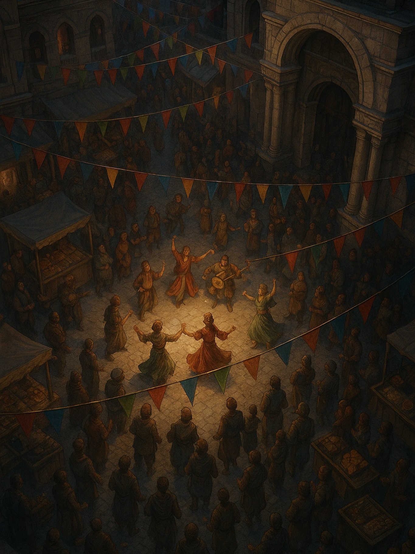 After months of hardship beneath the Great Gas Sea, the weary crew of the Soulchaser arrives in Arjun&rsquo;s hometown, Falecrine, a city alive with the vibrant festivities of Marcia. They seek rest, celebration, and&mdash;most of all&mdash;answers.
