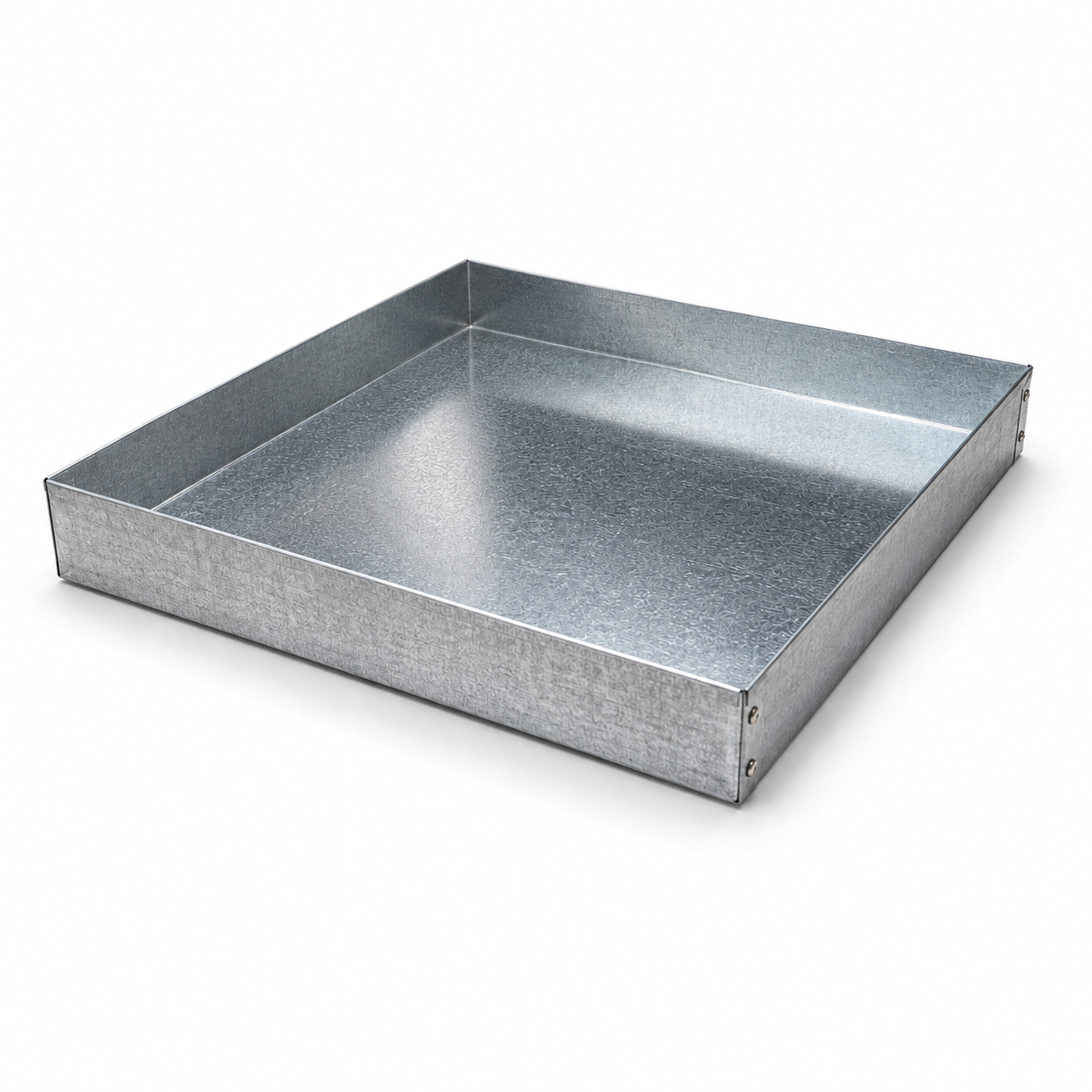 Galvanised Steel Drip Tray / Safety Tray – Multiple Sizes | Australian Made