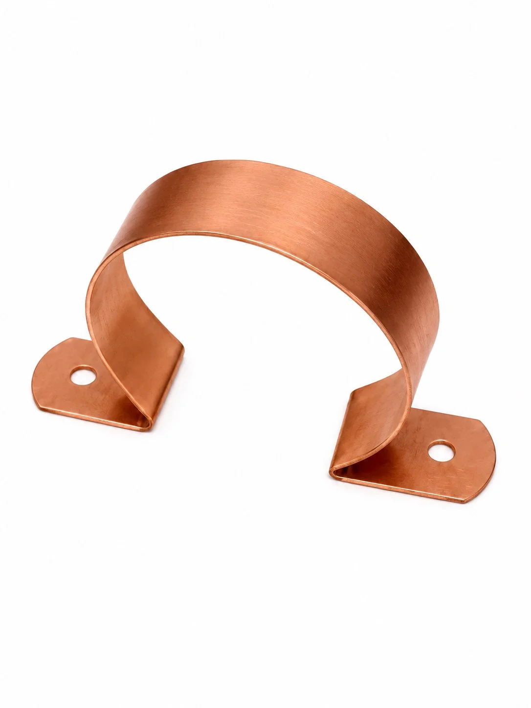 Round Copper Down Pipe Clips | 75mm, 90mm & 100mm | Custom Sizes Available Australia Made