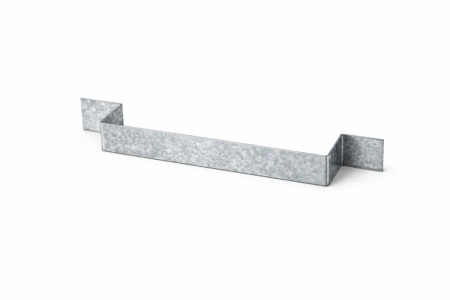 300x70 Galvanised Duct Clip – Heavy Duty Metal HVAC Support Bracket for Ventilation Ducting