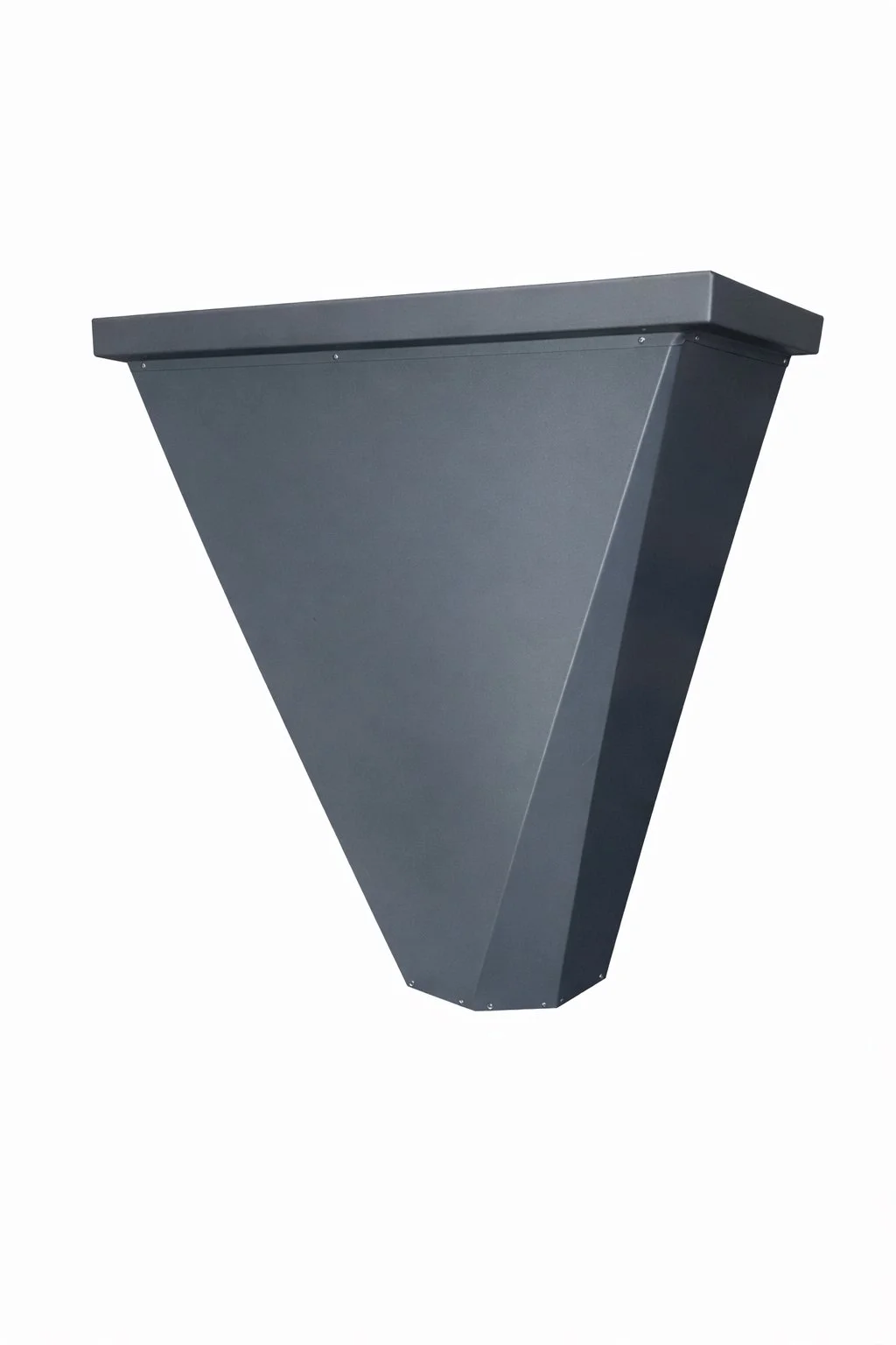 Architectural Tapered Rain Head – Colorbond | Custom Metal Rainhead