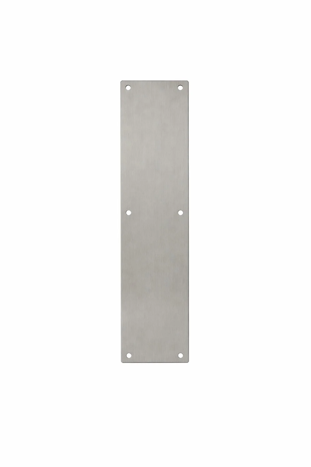 400 x 80mm Stainless Steel Door Push Plate – Brushed Finish Commercial Push Panel