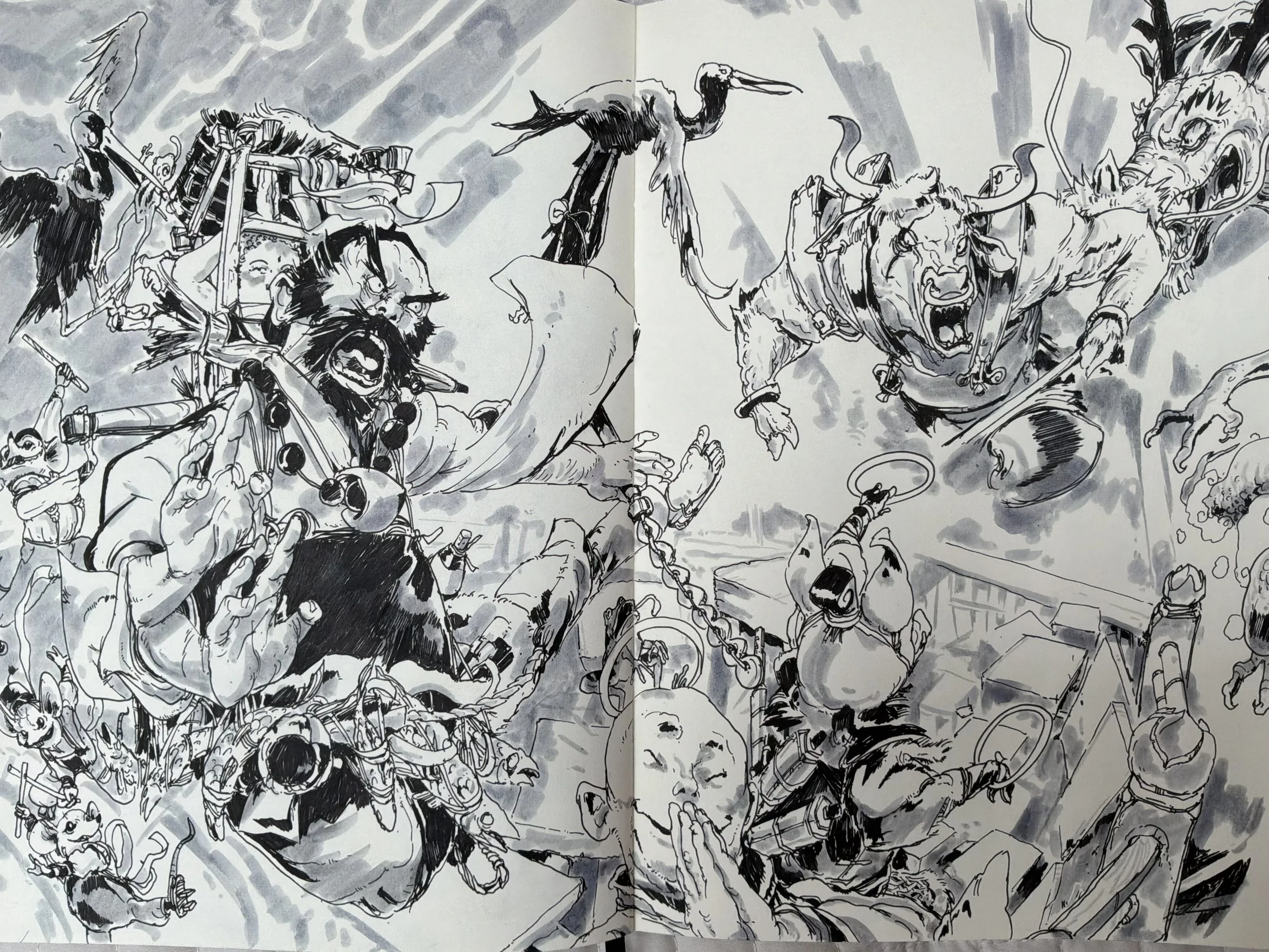 Learning from masters: Kim Jung Gi