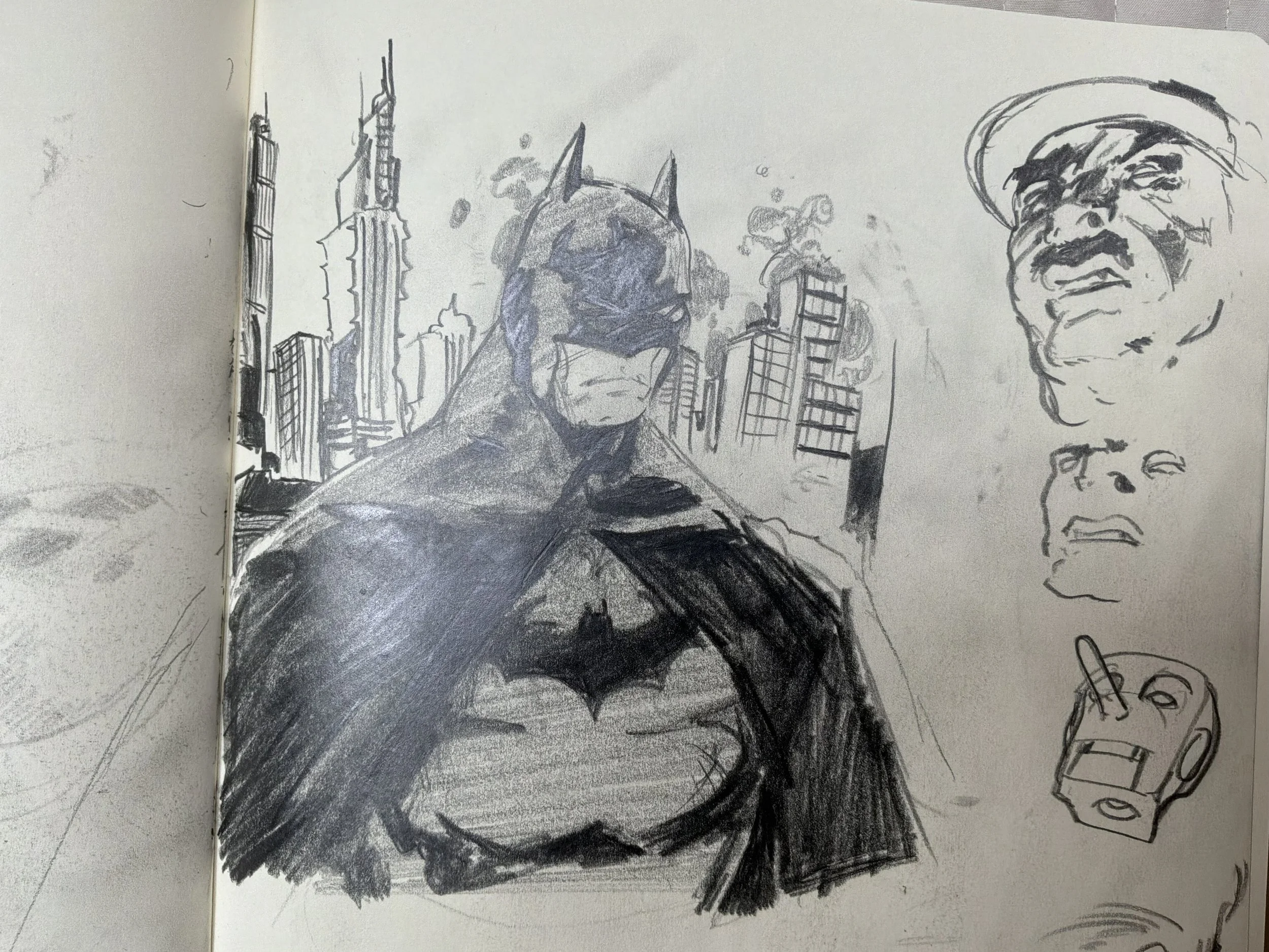 Comic book illustration learning from Batman: Hush - Jeph Loeb , Jim Lee
