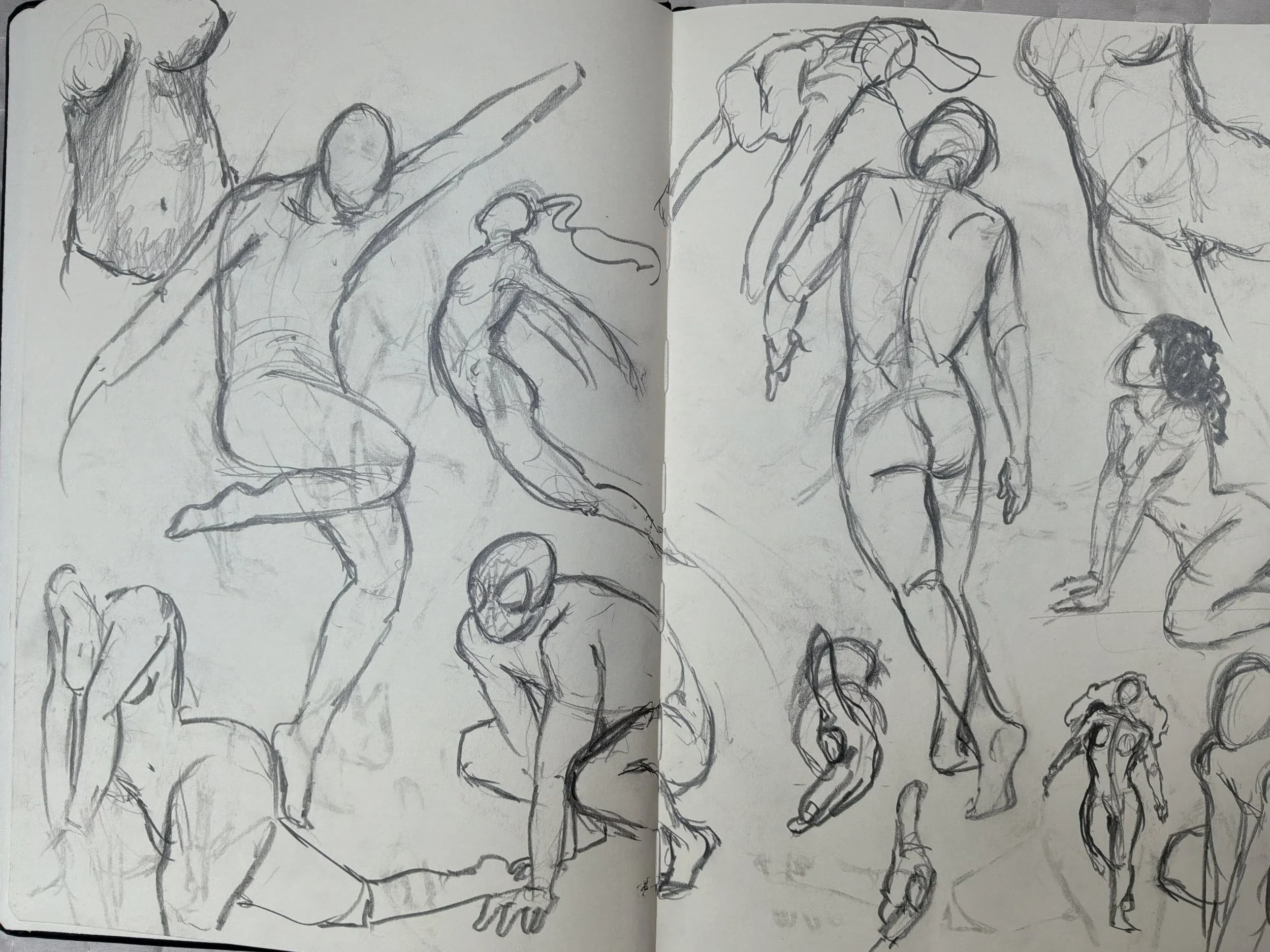 Anatomy- Human pose Learning from Aaron Blaise 