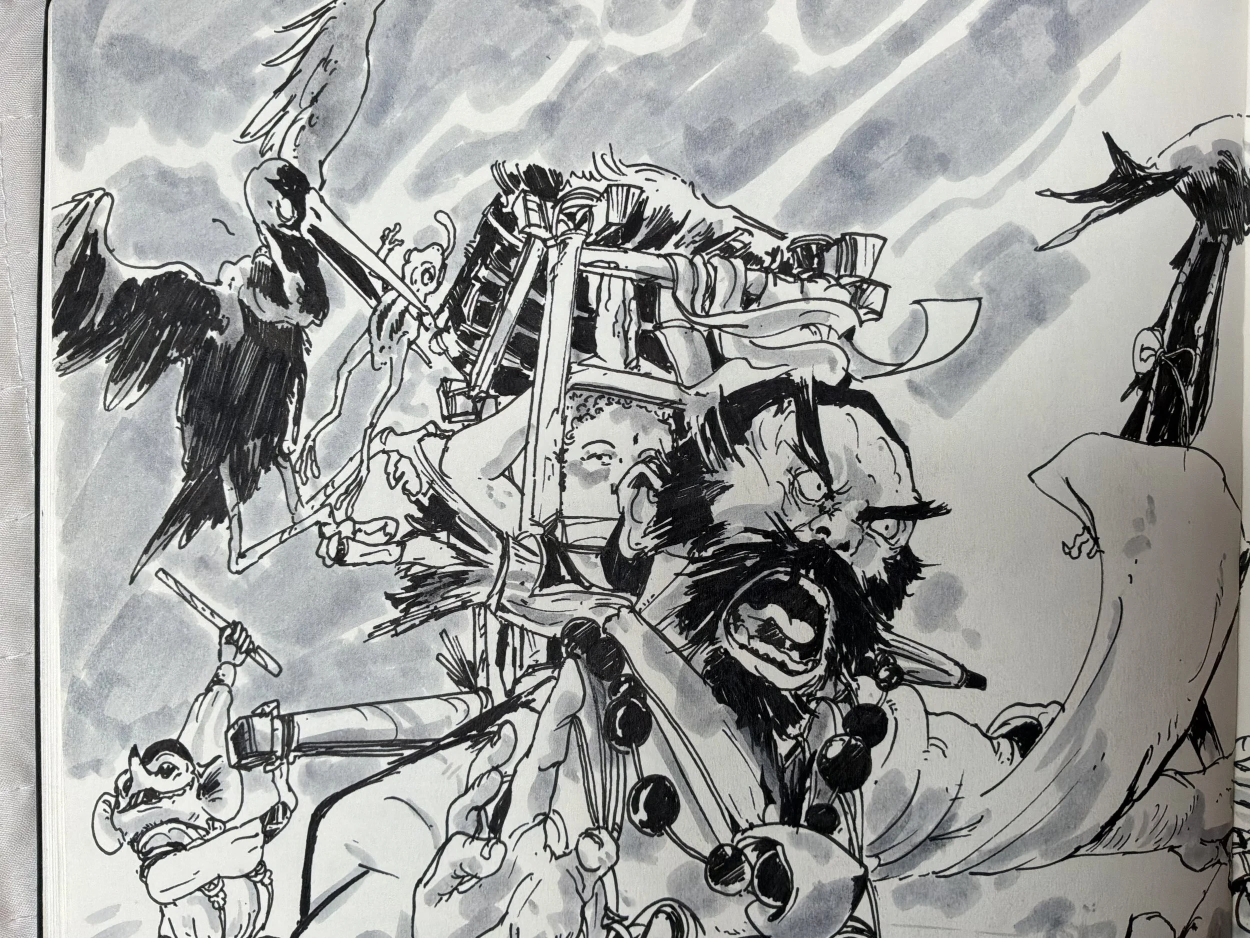 Learning from masters: Kim Jung Gi