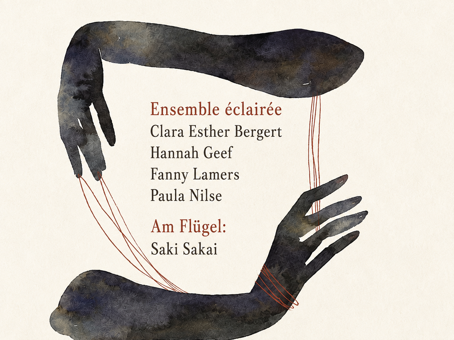 Ensemble éclairée