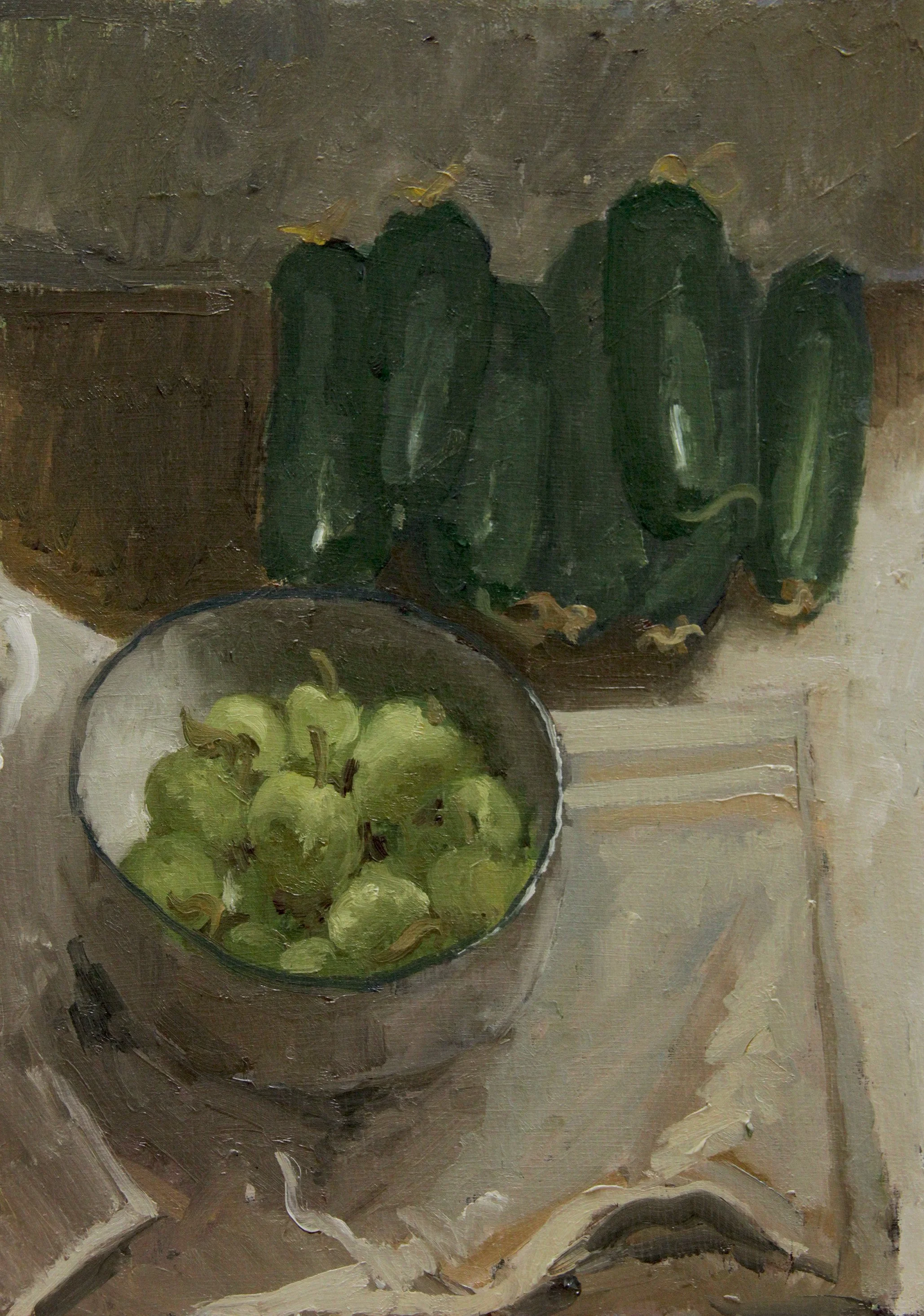 Summer Cucumber and Crab Apples
