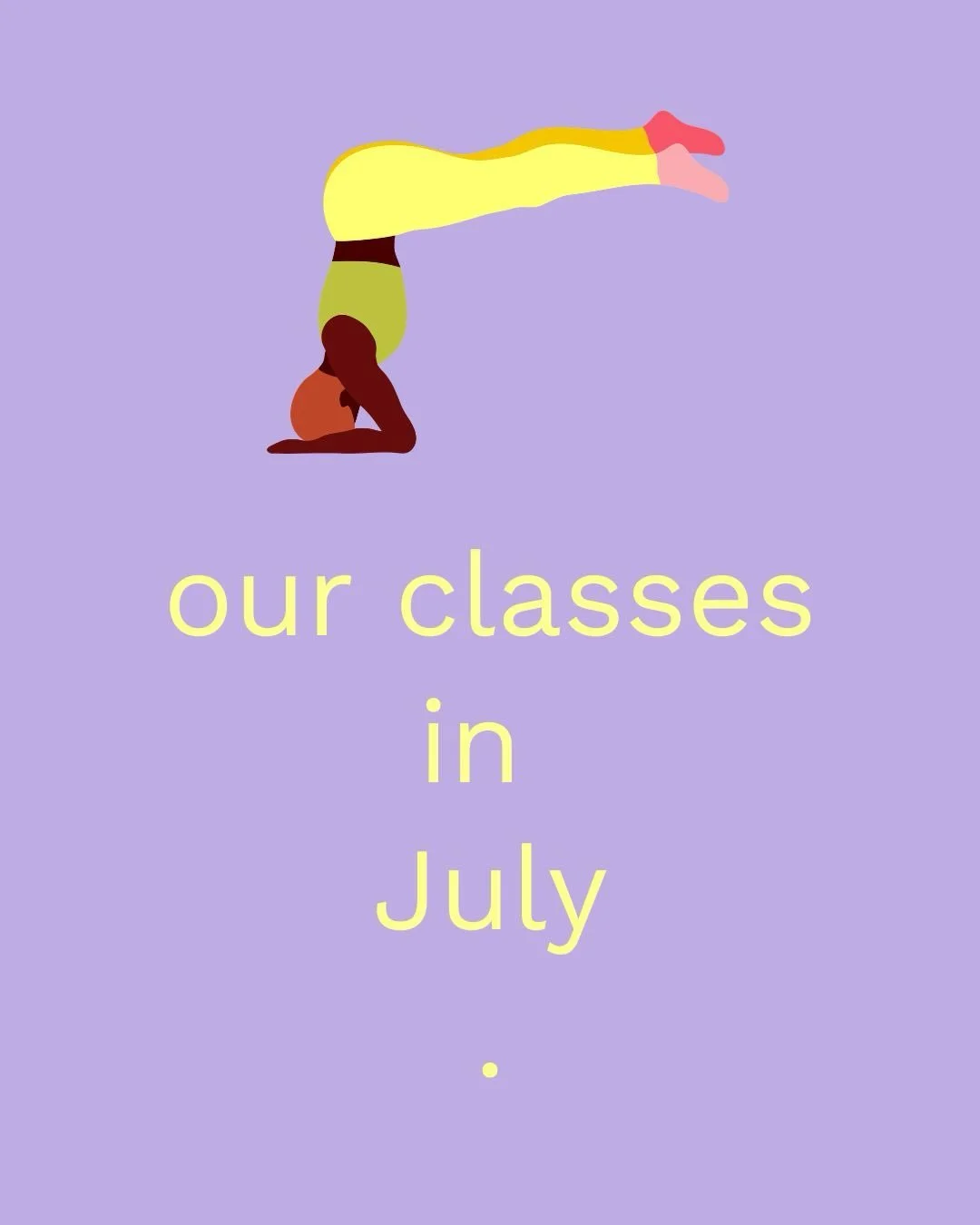 💜 The śālā will stay open all summer!! 
Come and join us for practice! ✨🫶
