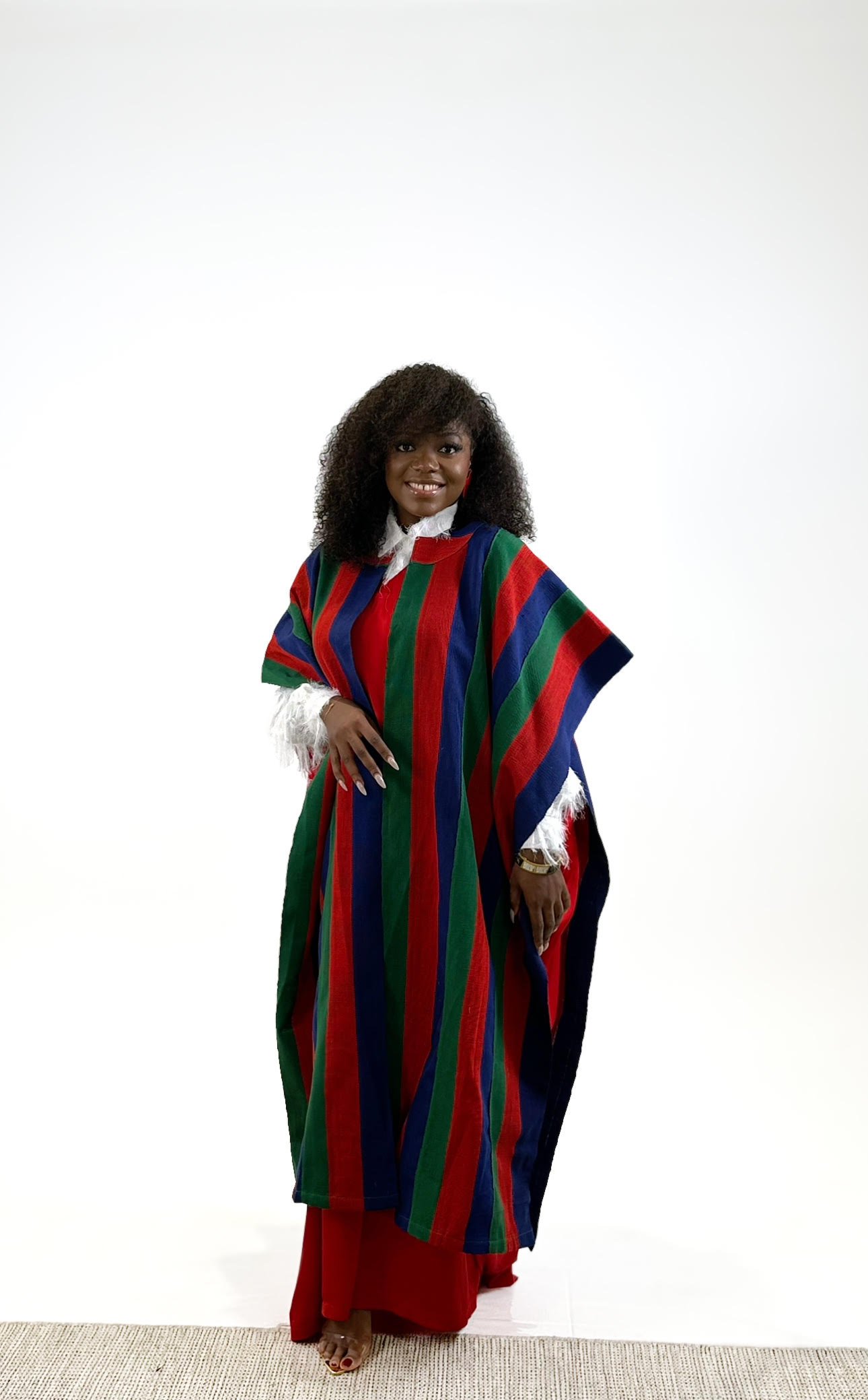 Armani Asoke Cape Multi-colour3.jpg