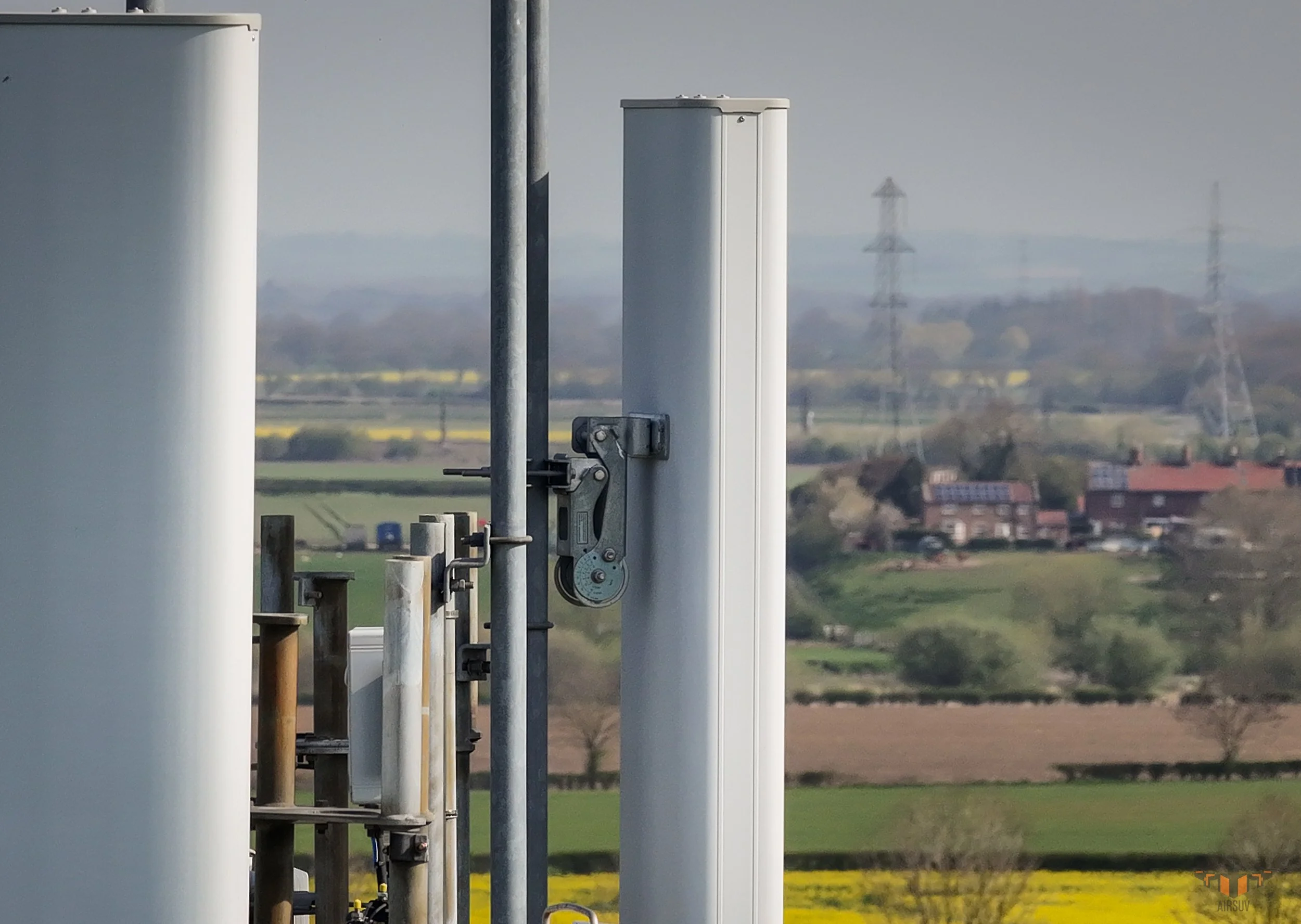 RF-Aware Drone Inspection for Cell Towers