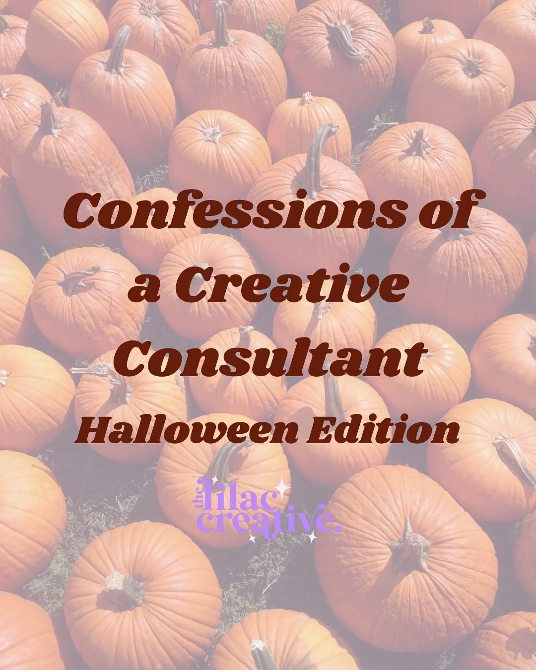 Happy Halloween, friends🎃

I&rsquo;ll be spending the evening wrapped up on the sofa with Halloween sweets, catching up on Celebrity Traitors, and probably planning the 2672636 business ideas I have&hellip;

Today&rsquo;s confessions are a little pe