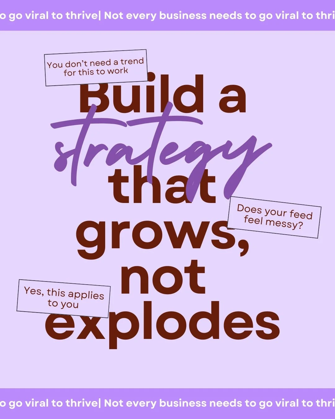 Somewhere along the way, marketing started to feel like something you had to chase🏃🏻&zwj;♀️

Post more.
Try the trend.
Scramble for ideas.
Second-guess yourself.

But it doesn&rsquo;t have to be this way.

You don&rsquo;t need to explode overnight 