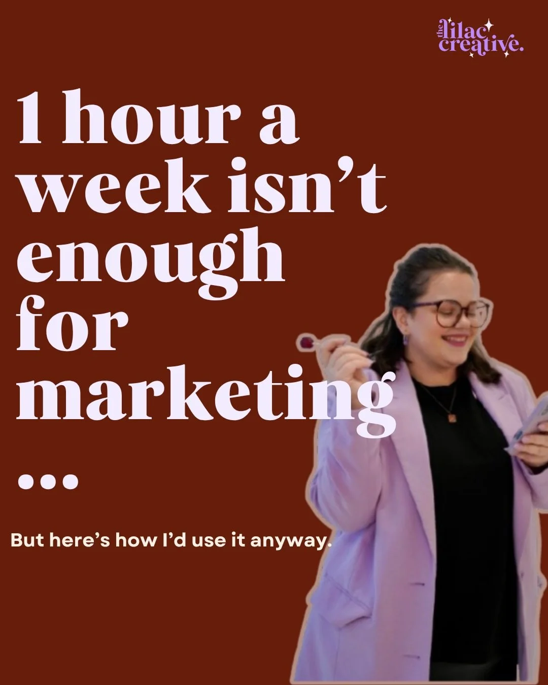 One of the biggest challenges business owners face isn&rsquo;t knowing that marketing matters - it&rsquo;s finding the time for it🤷🏻&zwj;♀️

Because when you&rsquo;re running a business, there&rsquo;s always something more urgent. Customers, emails
