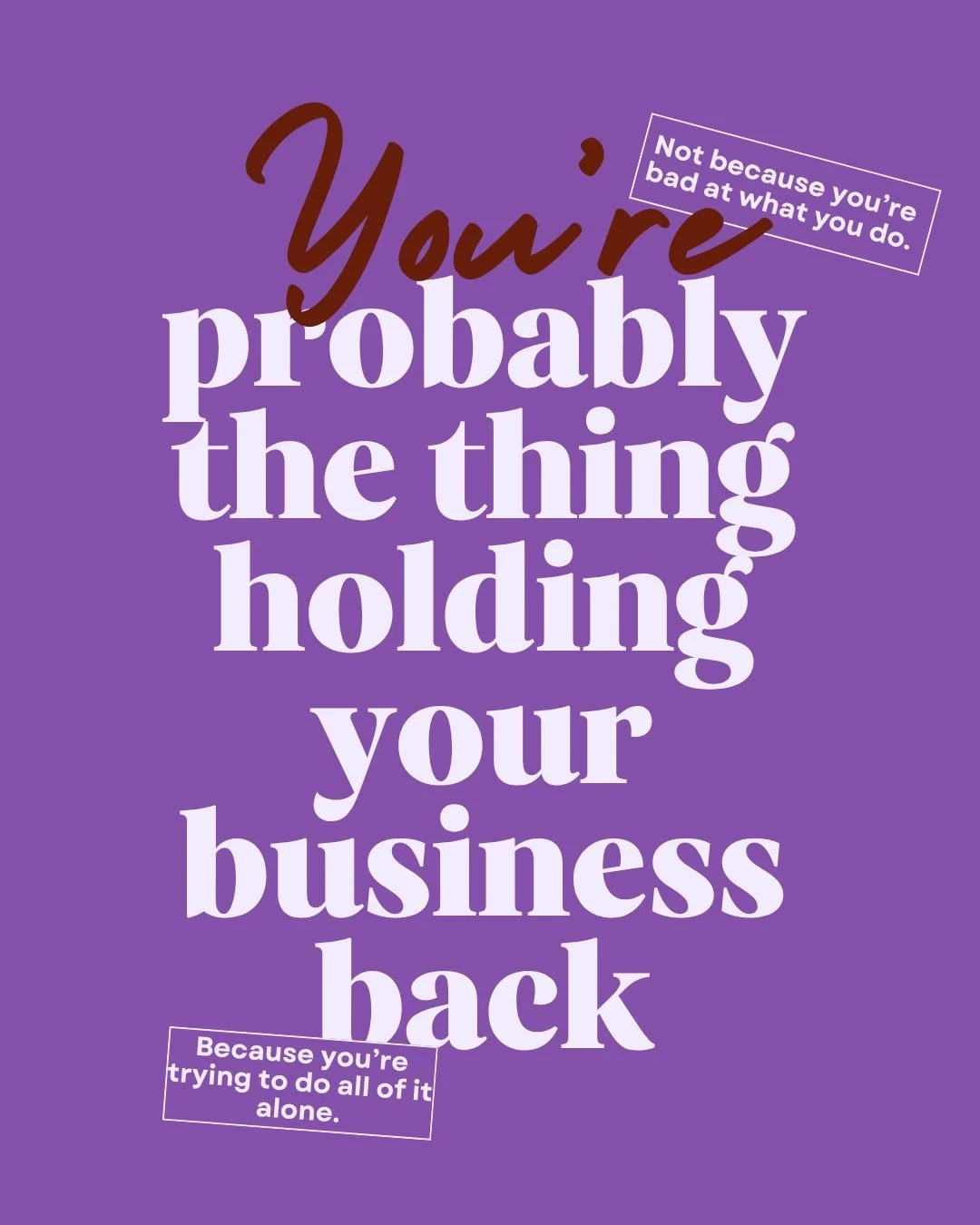 I think there&rsquo;s a really awkward stage of business that nobody talks about enough👀

You&rsquo;ve grown past the &ldquo;doing this for fun&rdquo; stage.

People are interested, opportunities are happening and your business matters to you deeply