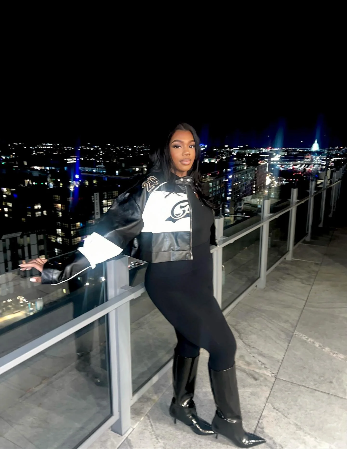 Blessed, protected + highly favored 🤍🖤