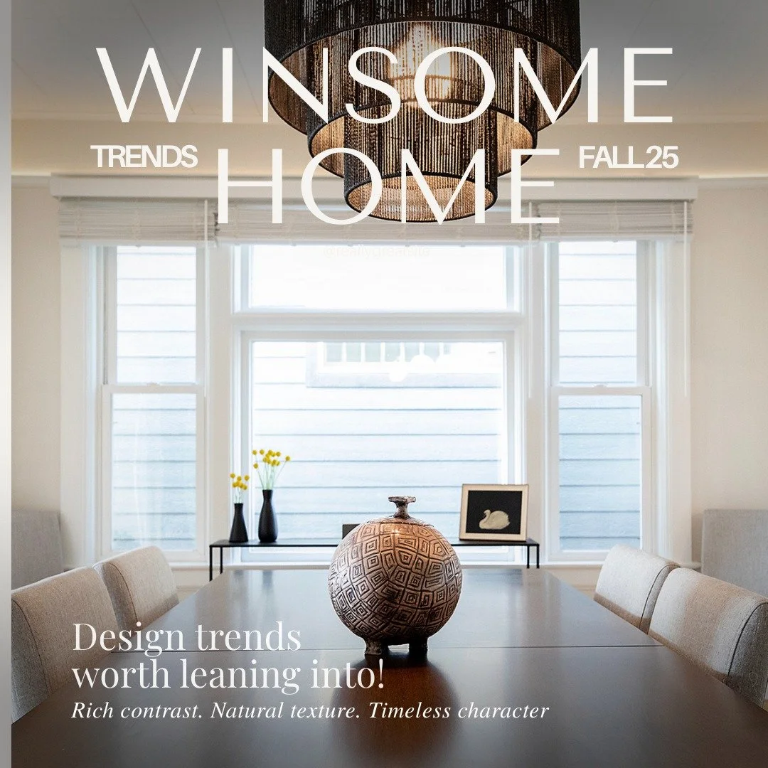 Design Trends Worth Leaning Into

Expect to see more contrast, texture, and character in 2026 design. Rich woods, layered neutrals, and natural materials bring warmth and depth. These are not fleeting trends. They are timeless details that make space