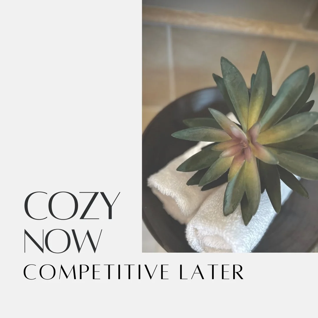 Cozy Now, Competitive Later

Layered lighting, fresh textiles, and warm neutral tones make your home feel inviting for the holidays and photo ready come spring. Style for comfort now, and you will already be halfway to market ready when the snow melt