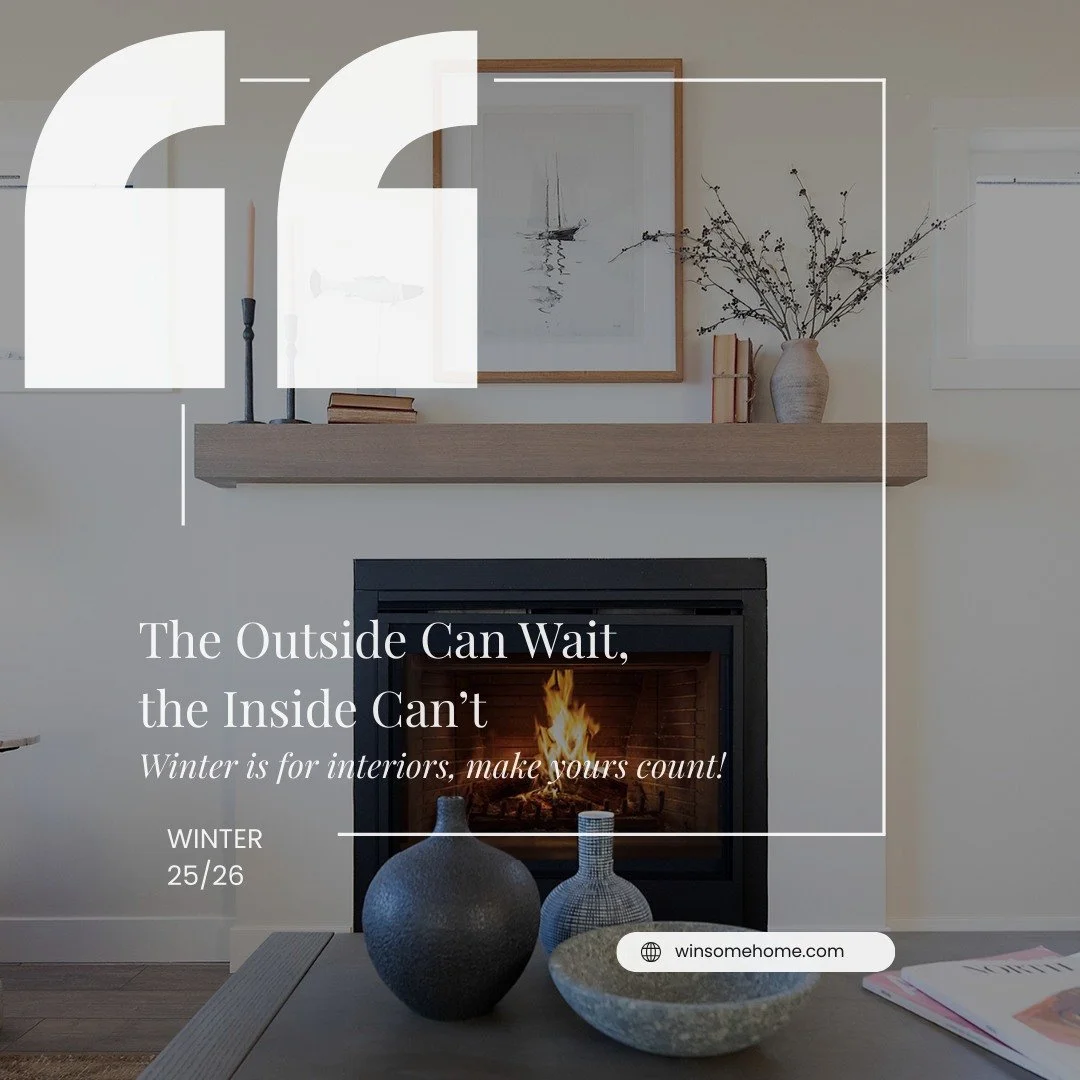 The Outside Can Wait, the Inside Cannot

Snow might cover your curb appeal for a while, but inside is where you can make progress. Fresh paint, updated fixtures, and intentional furniture placement can completely change a buyer&rsquo;s first impressi