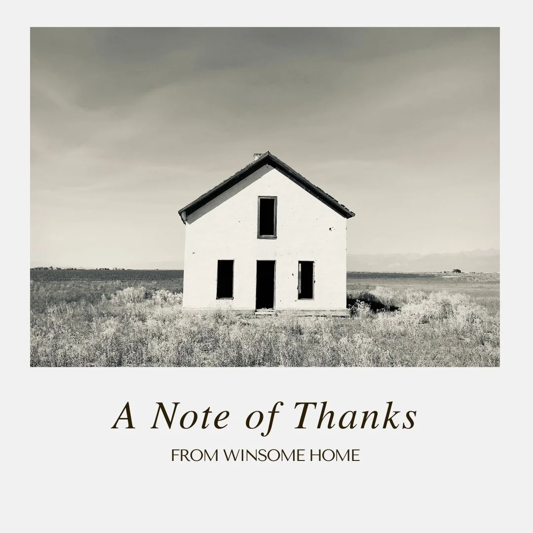 A Note of Thanks

As the year comes to a close, we are reflecting on how grateful we are. For the clients who trust us, the agents who champion our work, and the community that continues to support what we do. Every project this year has reminded us 