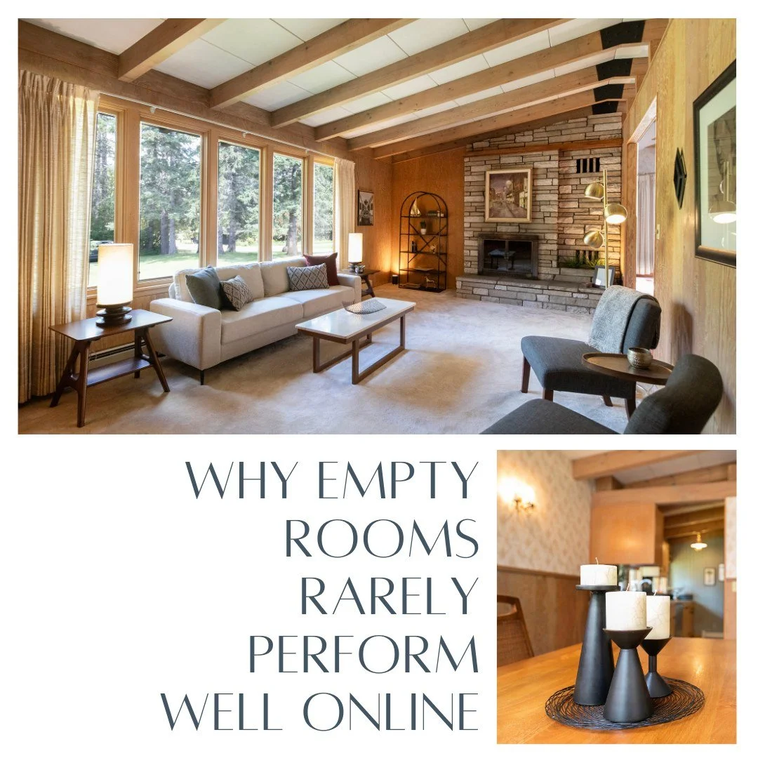 Why Empty Rooms Rarely Perform Well Online

Empty rooms might seem like a blank slate, but for many buyers, they create more questions than answers. Without context, it is hard to judge scale, function, or how a space might actually live.

Online, th