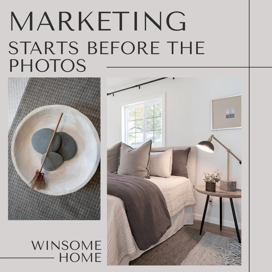 Marketing Starts Before the Photos

Most buyers meet a home online first. That means the way a space is presented before photos are taken matters just as much as the photos themselves.

Staging helps shape what the camera captures. How rooms are read