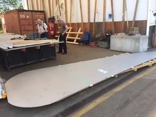 New stainless steel leeboards