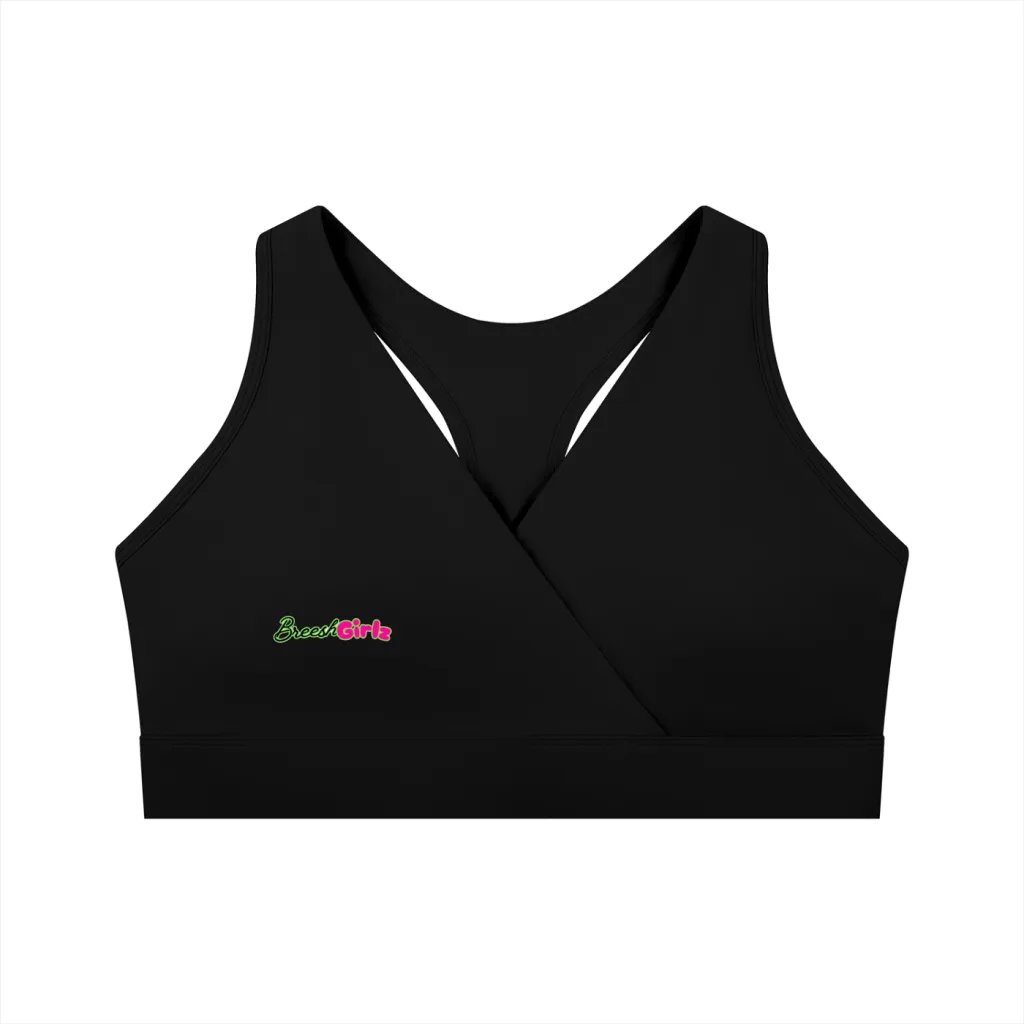 BreeshGirlz V-Neck Sports Bra